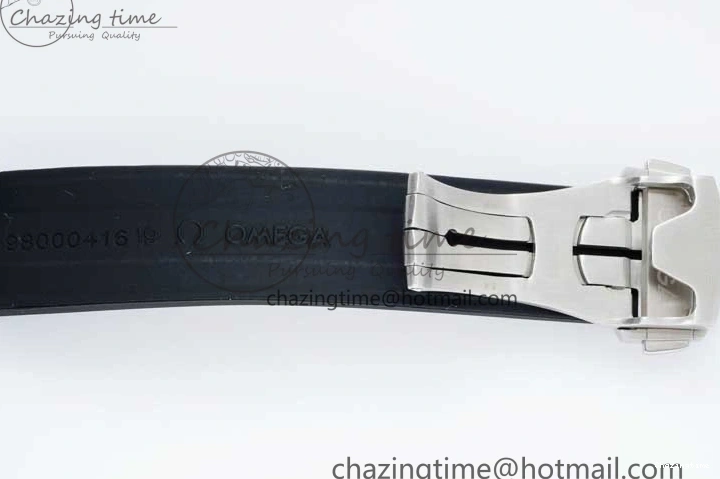 1227 SportInspired Speedmaster Racing Master SS HKF Best Edition Blue Black Dial on Black Rubber Strap A 7817